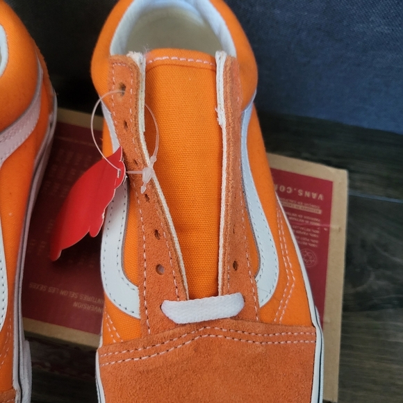 Vans Old Skool Orange Tiger Women 5.5 VNOA5KRFAVM (2022) Suede Canvas - Picture 3 of 8